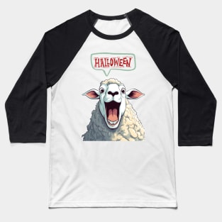 Halloween Sheep Baseball T-Shirt